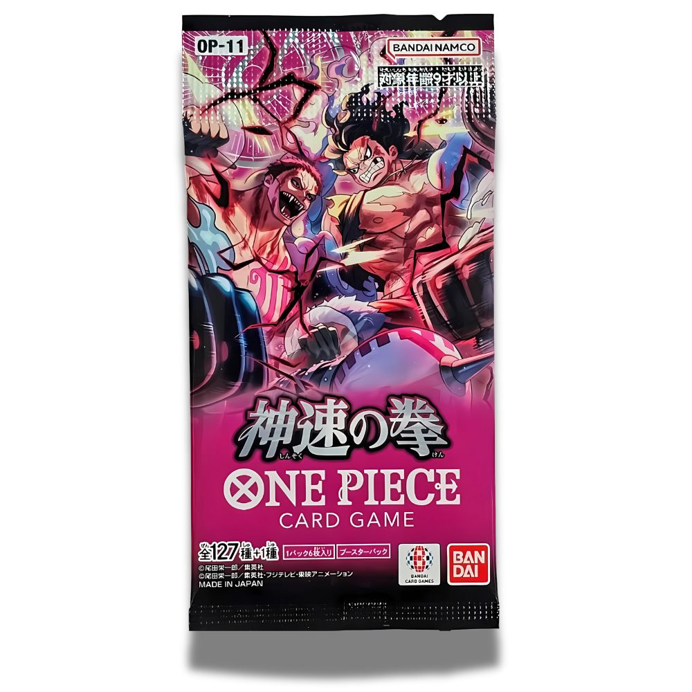 One Piece [OP11] Fist Of Divine Speed Booster Pack Japanese
