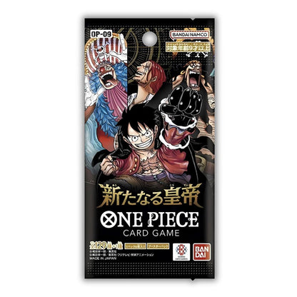 ONE PIECE TCG: OP-09 Japanese Booster Pack Bundle (X8 PACKS)  - The Four Emperors -