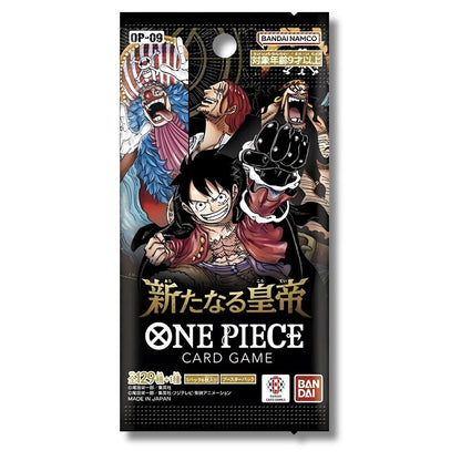 ONE PIECE TCG: OP-09 Japanese Booster Pack Bundle (X8 PACKS)  - The Four Emperors -