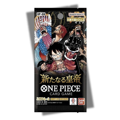 ONE PIECE TCG: OP-09 Japanese Booster Pack Bundle (X8 PACKS)  - The Four Emperors -