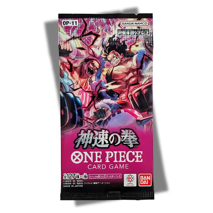 One Piece [OP11] Fist Of Divine Speed Booster Pack Japanese