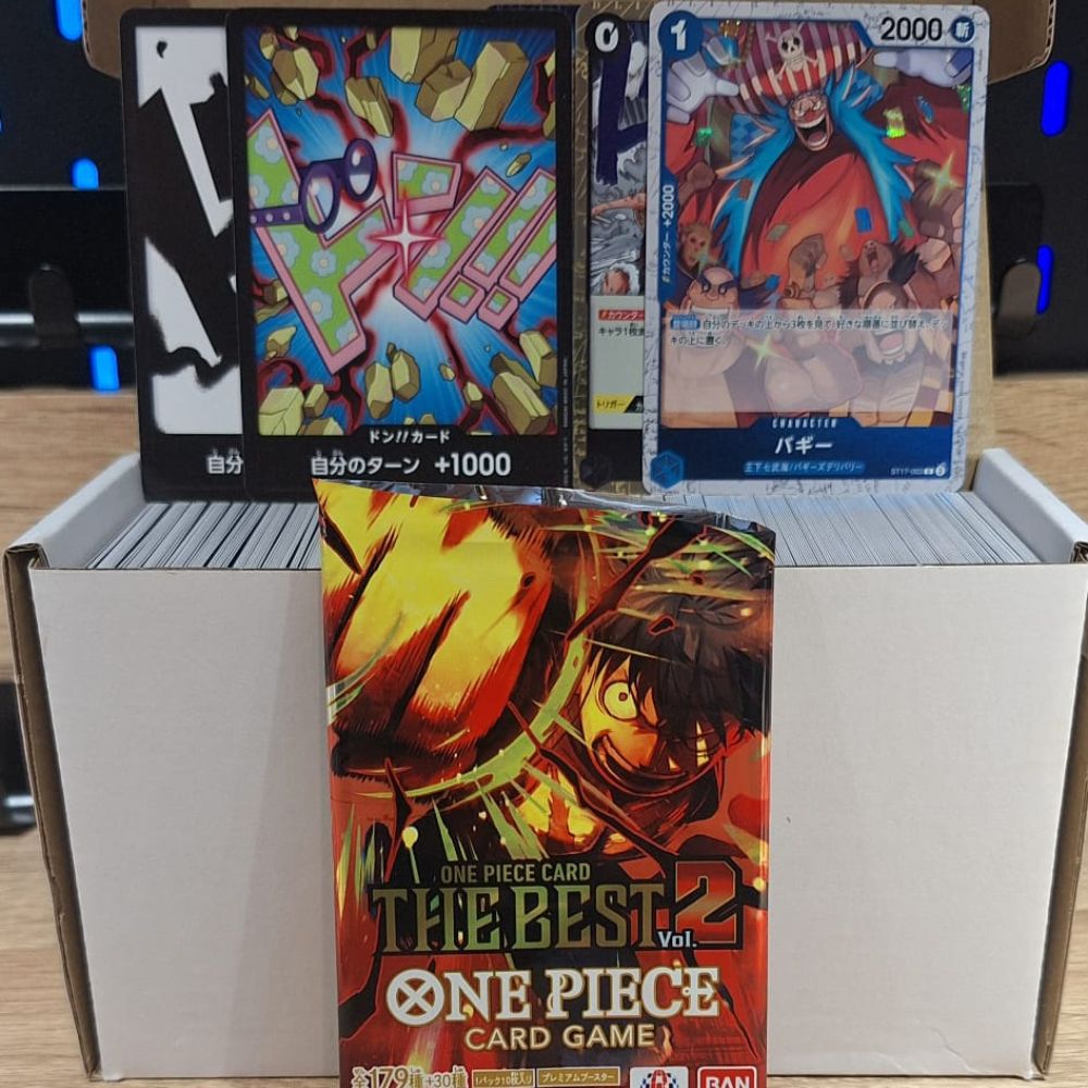 One Piece [PRB-02] The Best [BULK BOX] x500 Cards - Japanese