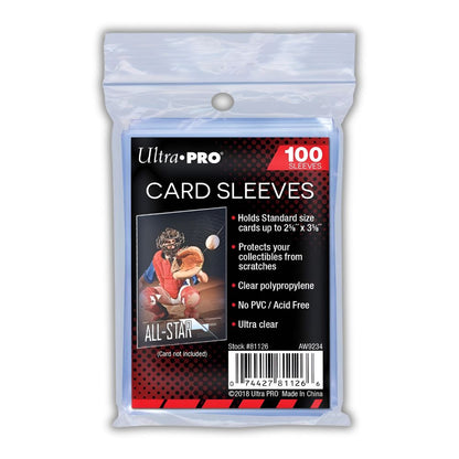 Ultra Pro Regular Fit Soft Penny Sleeves [100 Pack]