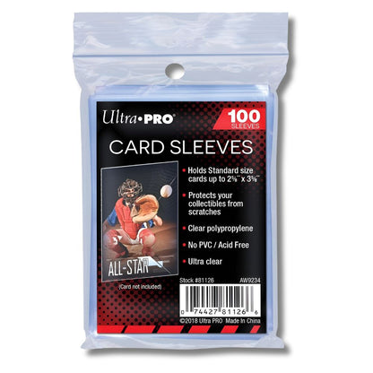 Ultra Pro Regular Fit Soft Penny Sleeves [100 Pack]