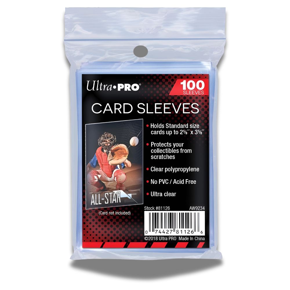Ultra Pro Regular Fit Soft Penny Sleeves [100 Pack]