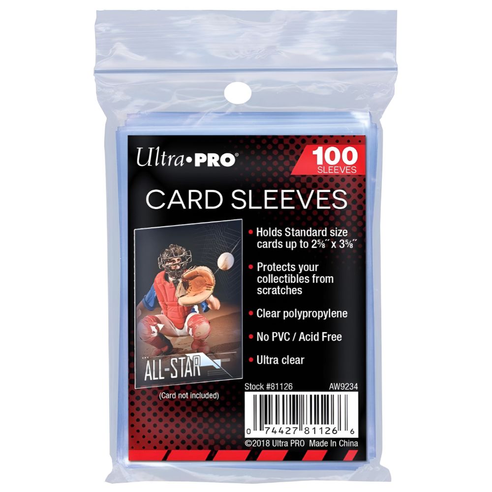 Ultra Pro Regular Fit Soft Penny Sleeves [100 Pack]