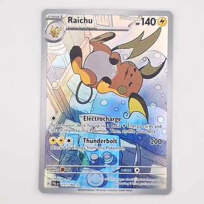 (Pre-owned) English Raichu IR 211/193 - Paldea Evolved - Near Mint