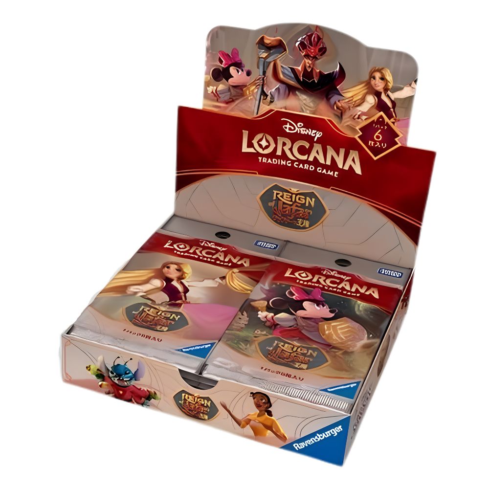 DISNEY LORCANA TCG: Reign Of Jafar Japanese Booster Box - SET 8 -
