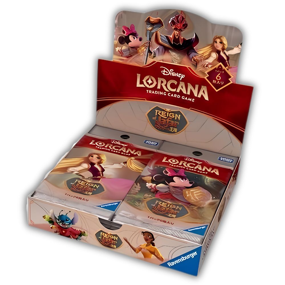 DISNEY LORCANA TCG: Reign Of Jafar Japanese Booster Box - SET 8 -