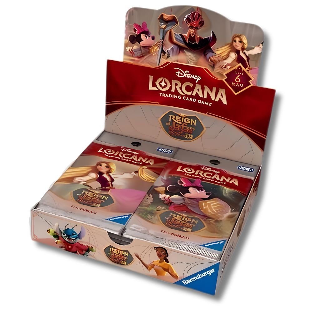DISNEY LORCANA TCG: Reign Of Jafar Japanese Booster Box - SET 8 -