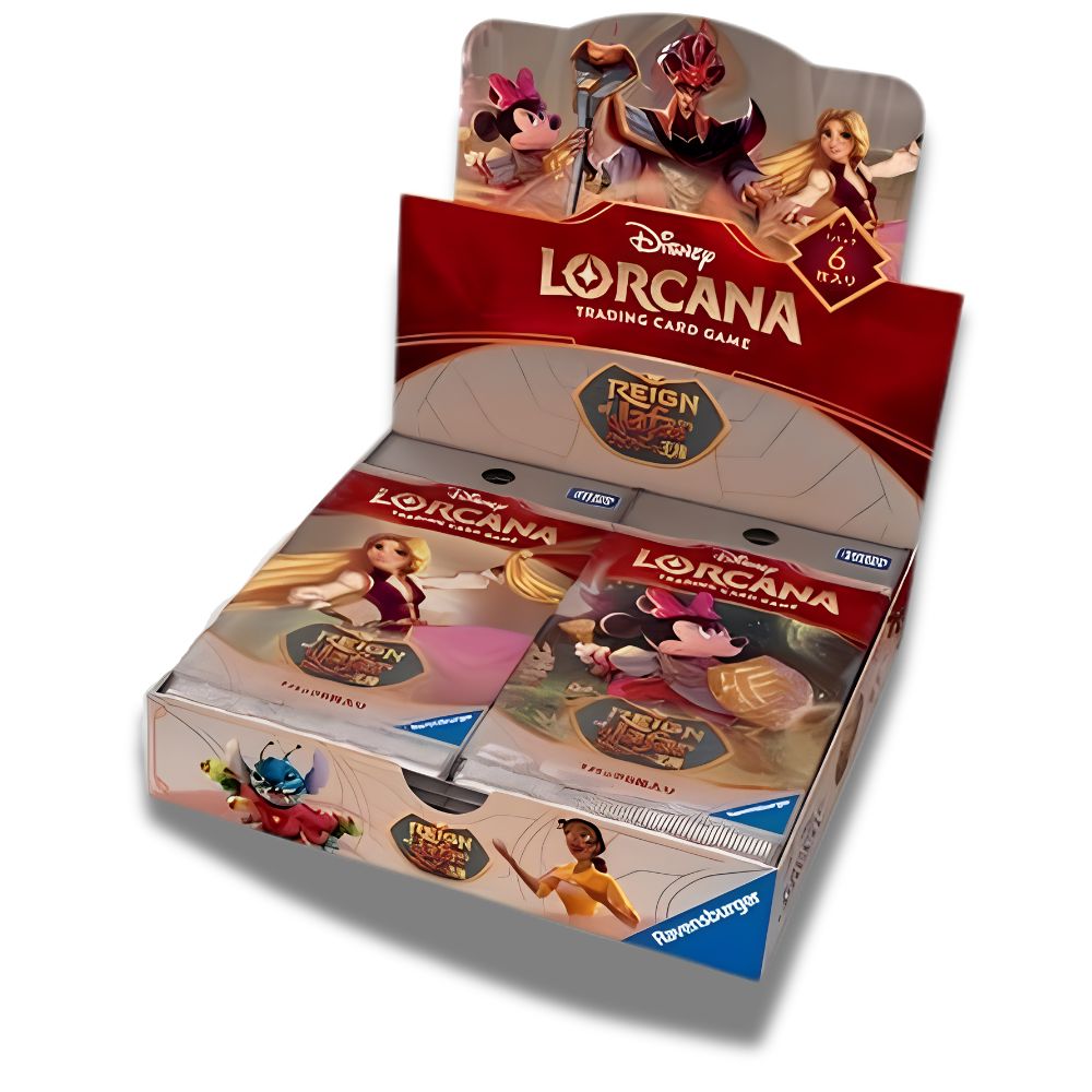 DISNEY LORCANA TCG: Reign Of Jafar Japanese Booster Box - SET 8 -