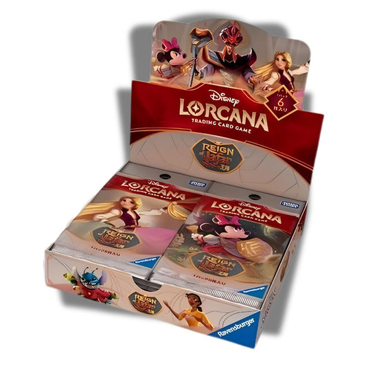 DISNEY LORCANA TCG: Reign Of Jafar Japanese Booster Box - SET 8 -