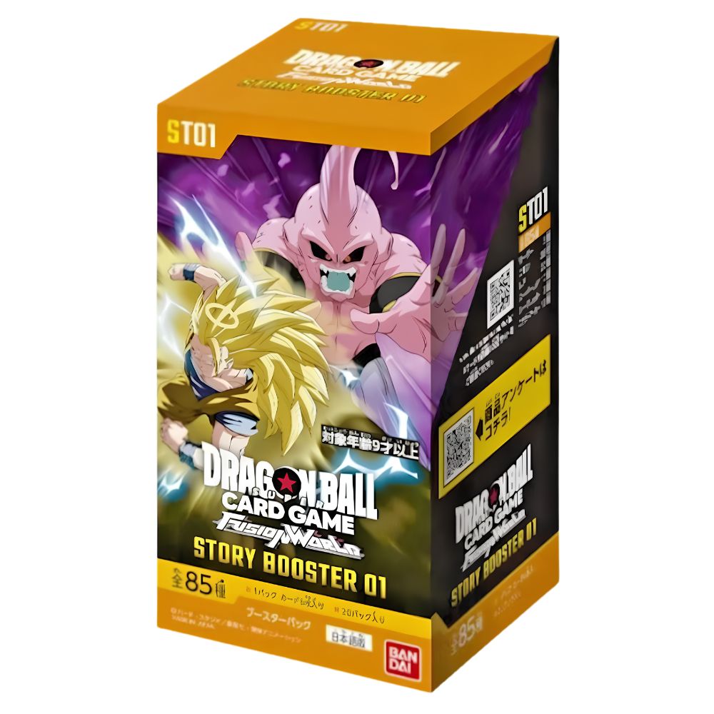 DRAGON BALL SUPER FUSION WORLD ST01 Japanese Booster Box - STORY BOOSTER 01 -