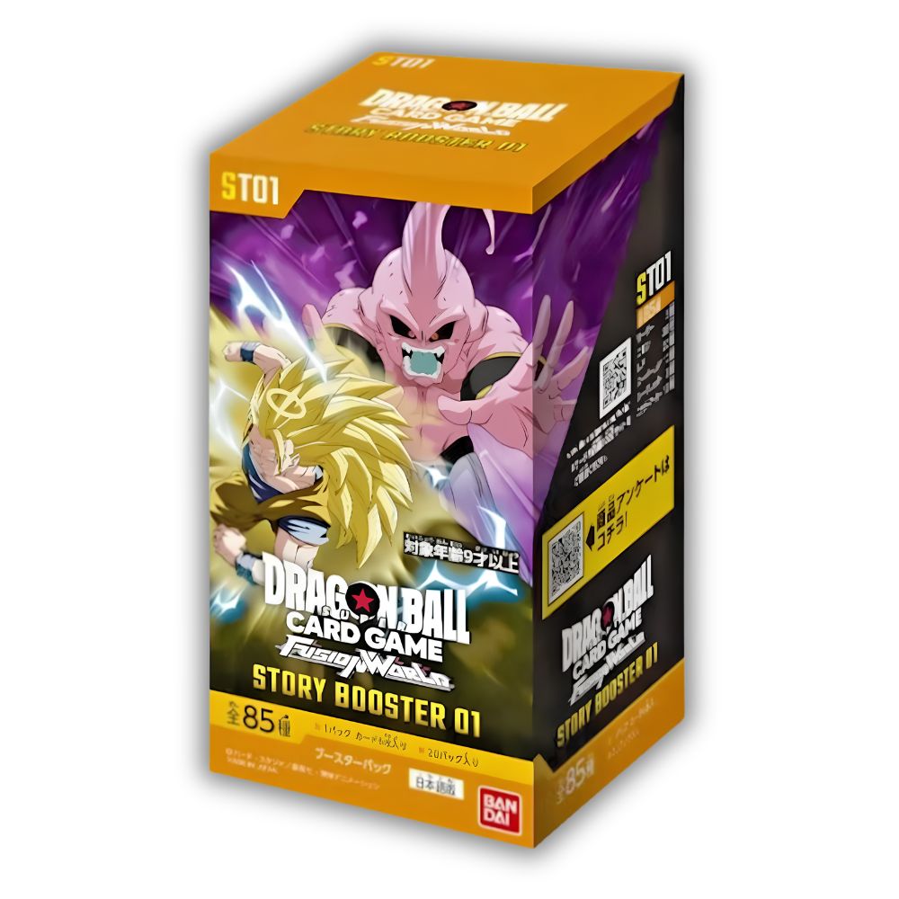 DRAGON BALL SUPER FUSION WORLD ST01 Japanese Booster Box - STORY BOOSTER 01 -