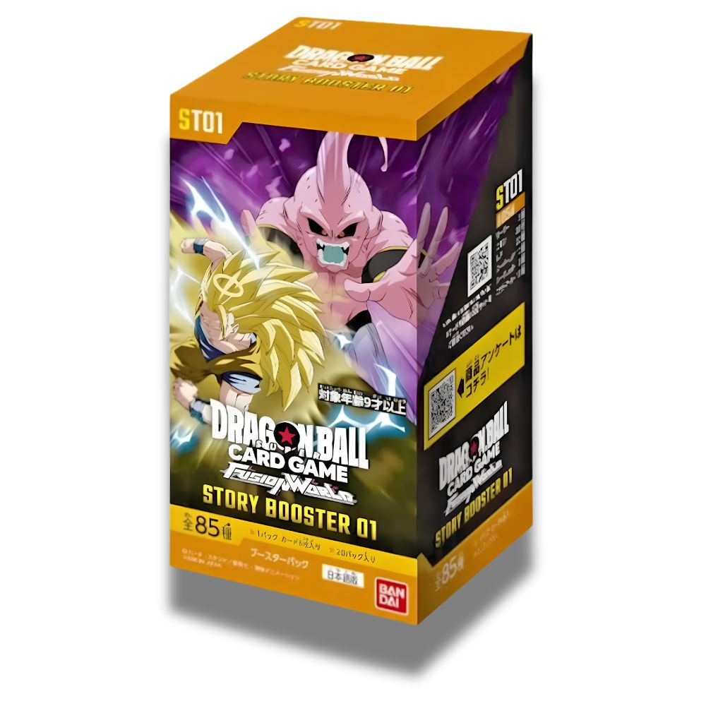 DRAGON BALL SUPER FUSION WORLD ST01 Japanese Booster Box - STORY BOOSTER 01 -