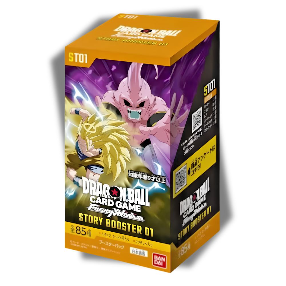 DRAGON BALL SUPER FUSION WORLD ST01 Japanese Booster Box - STORY BOOSTER 01 -
