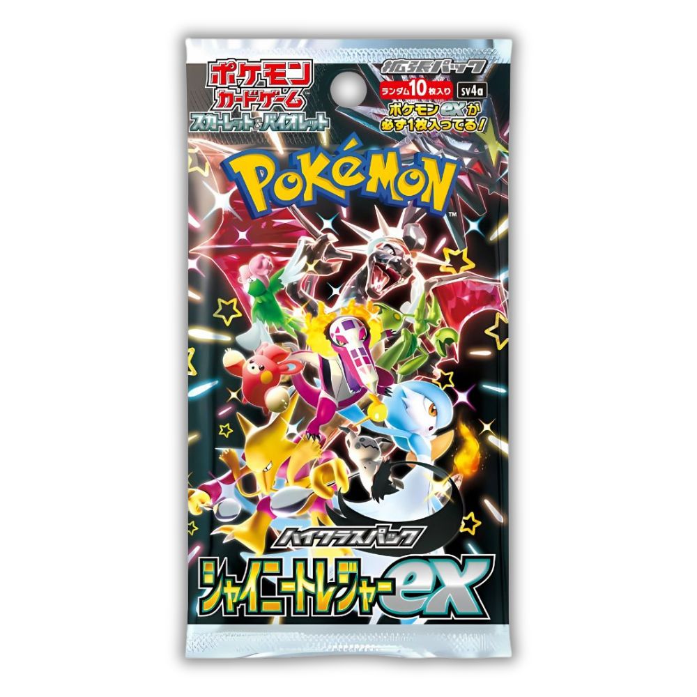 POKEMON TCG: Shiny Treasure Ex Japanese Booster Pack - SV4A -