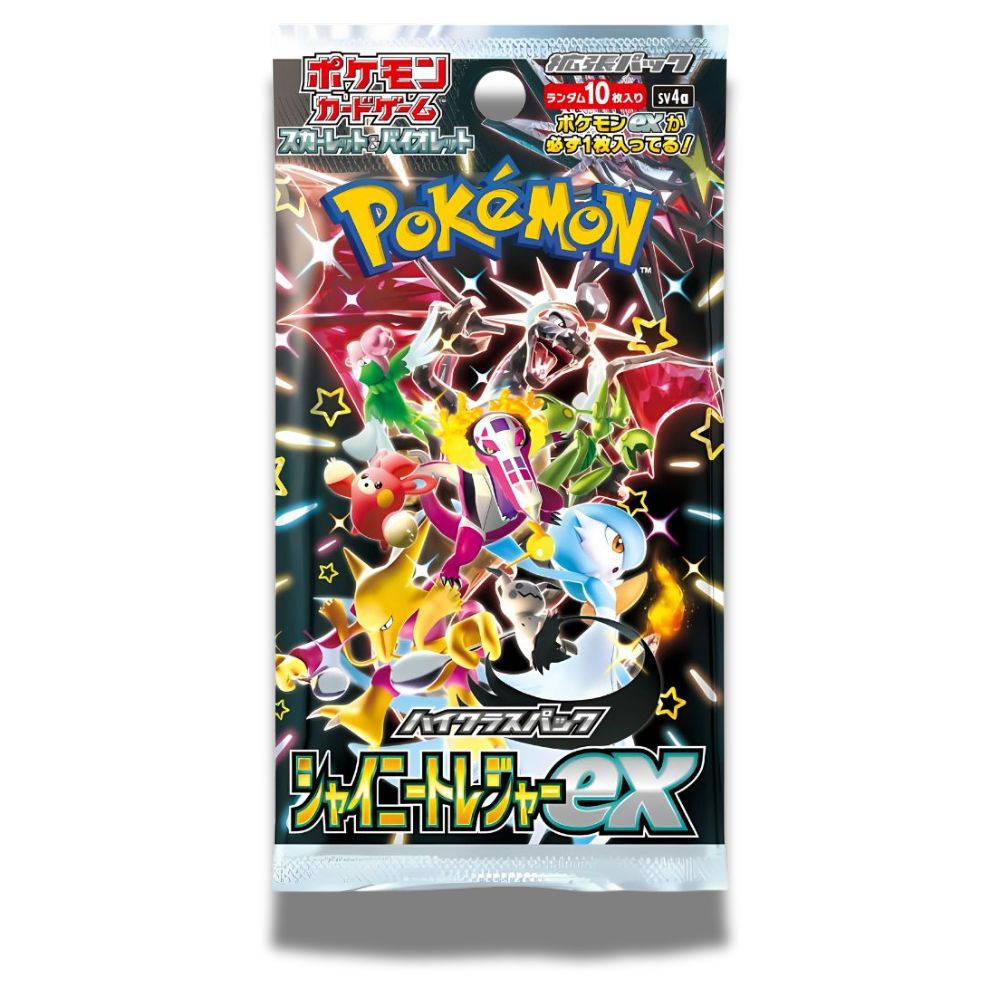 POKEMON TCG: Shiny Treasure Ex Japanese Booster Pack - SV4A -