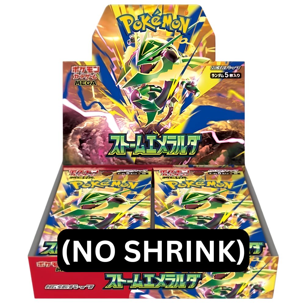 POKEMON TCG: Storm Emeralda Japanese Booster Box - [M6] - (NO SHRINK)
