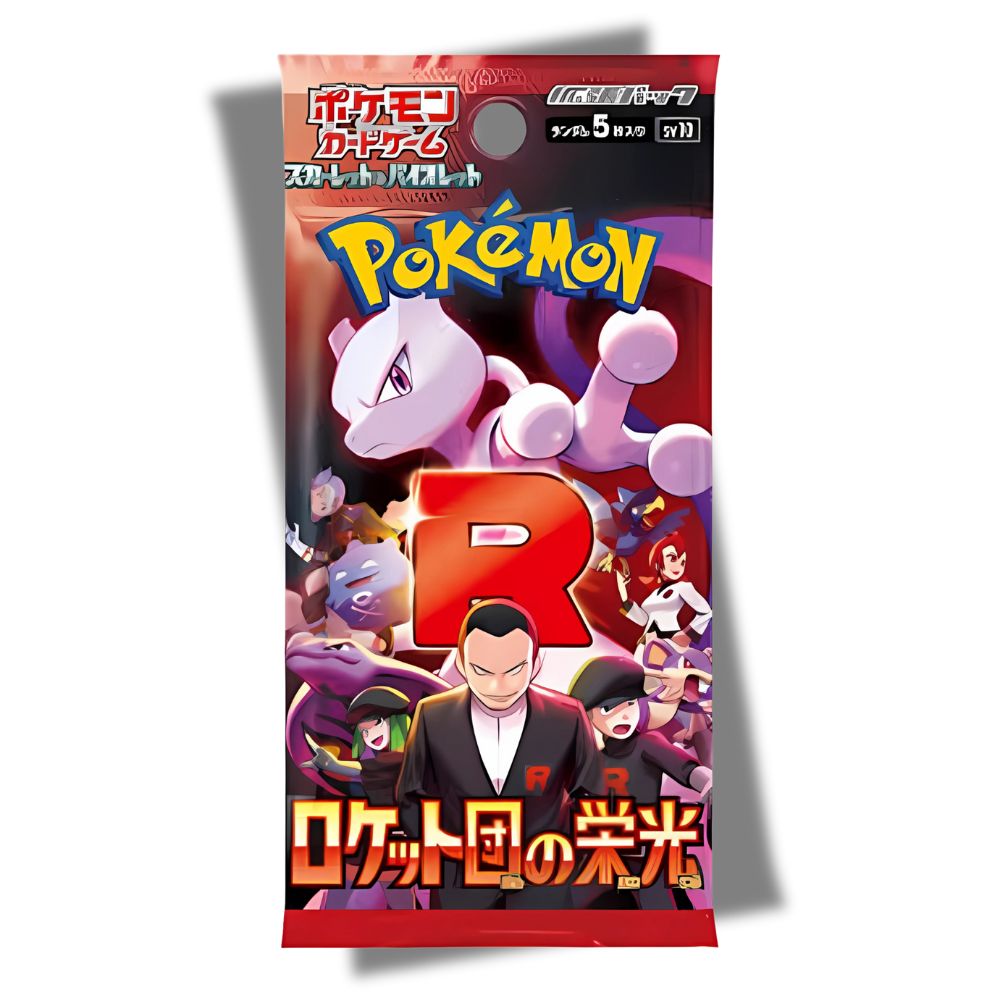 POKEMON TCG: Glory of Team Rocket Japanese Booster Pack (X10 PACKS) - SV10 -