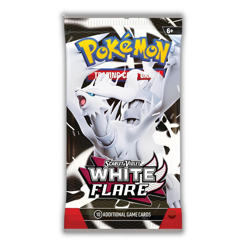 POKEMON TCG: White Flare English Booster Pack (X10 PACKS)