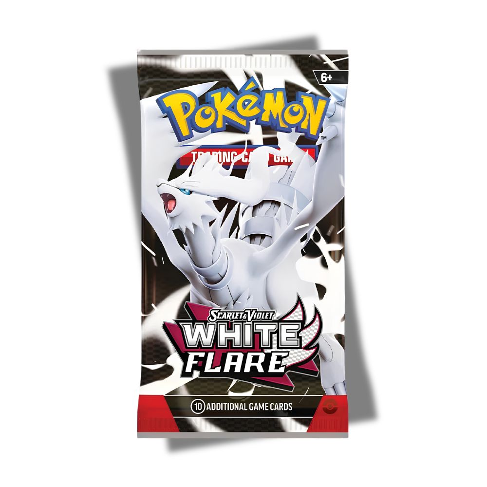 POKEMON TCG: White Flare English Booster Pack (X10 PACKS)