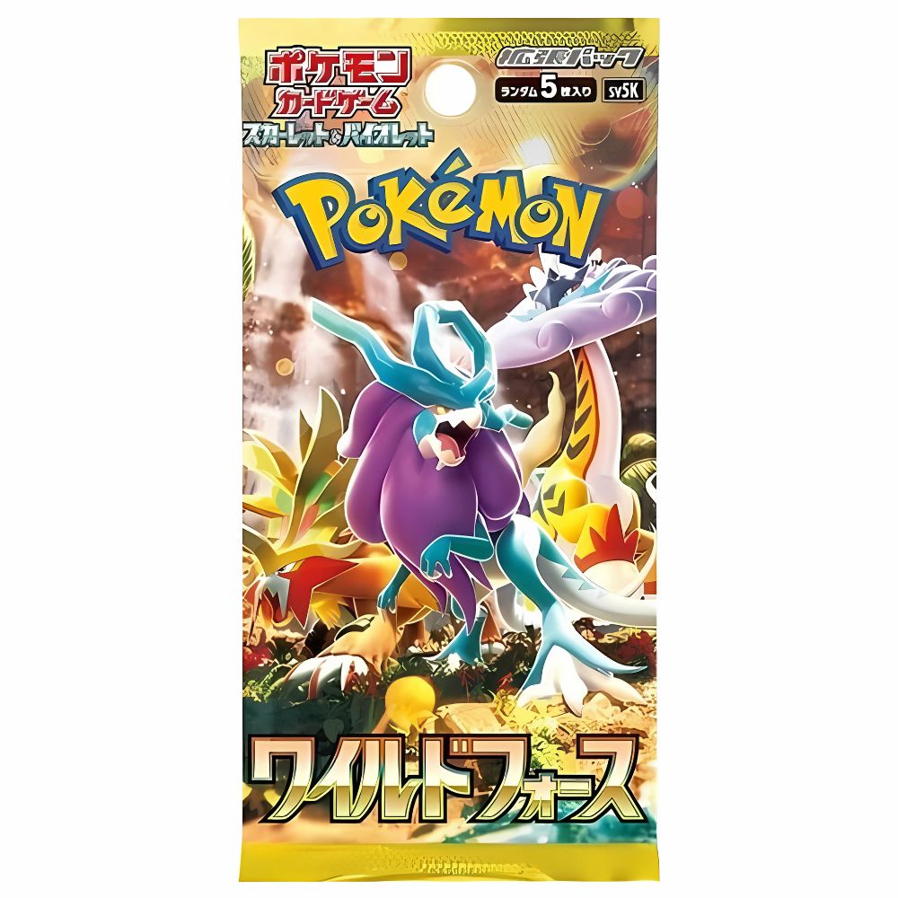 Pokémon Wild Force Booster Pack [SV5K] Japanese