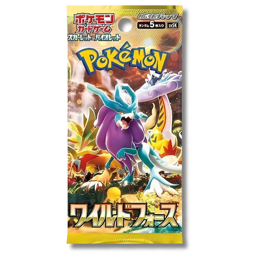 Pokémon Wild Force Booster Pack [SV5K] Japanese