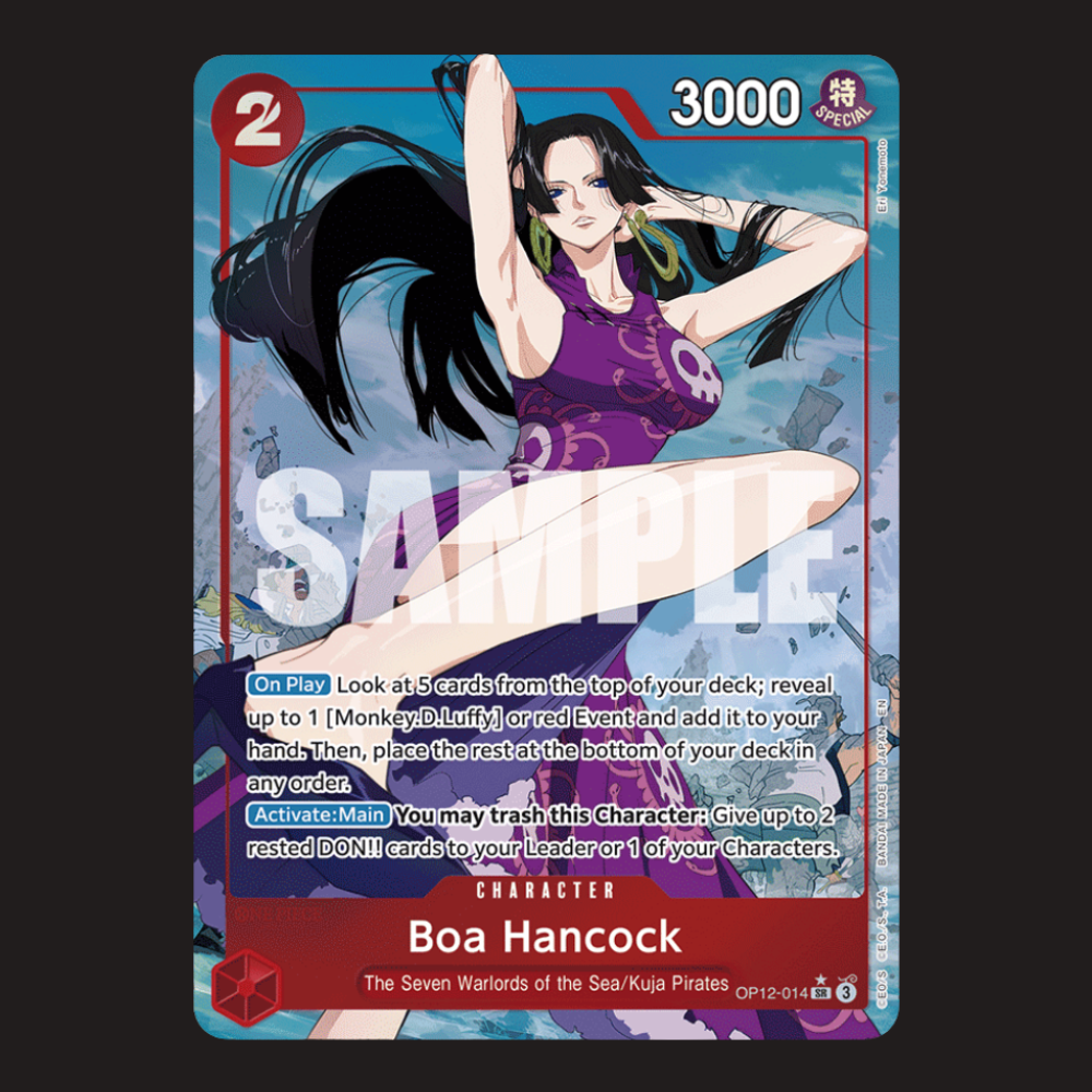 (Pre-owned) English Boa Hancock Alt Art OP12-014 - Legacy of the Master - Near Mint