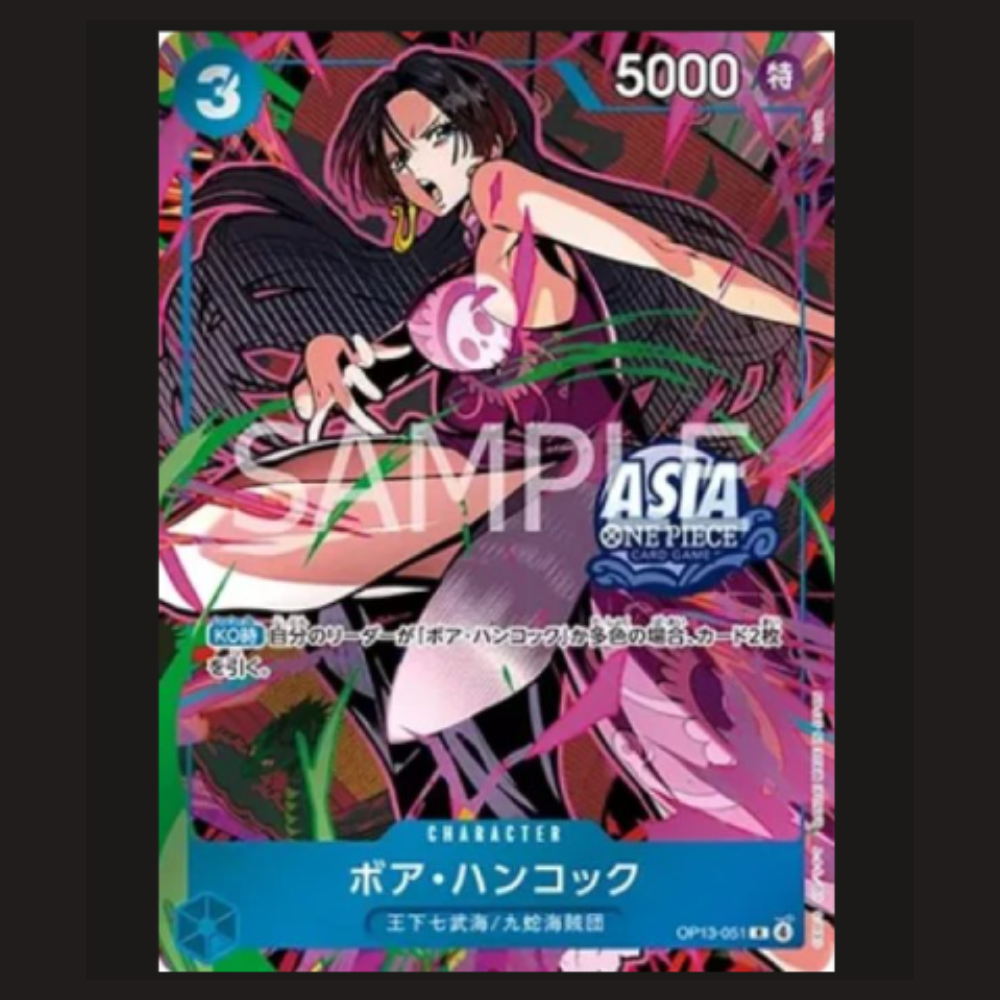 (Pre-owned) Japanese Exclusive Asia Stamped Boa Hancock OP13-051 - Mini Tin Set Vol 3 - Near Mint (Copy)
