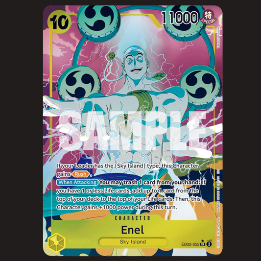 (Pre-owned) English Enel Alt Art EB02-052 - Anime 25th Collection - Near Mint