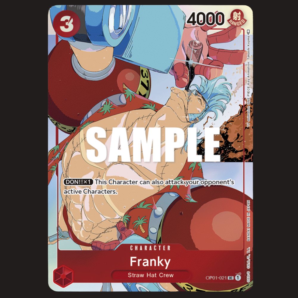 (Pre-owned) English Franky Alt Art OP01-021 - Gift Collection 2023 - Near Mint