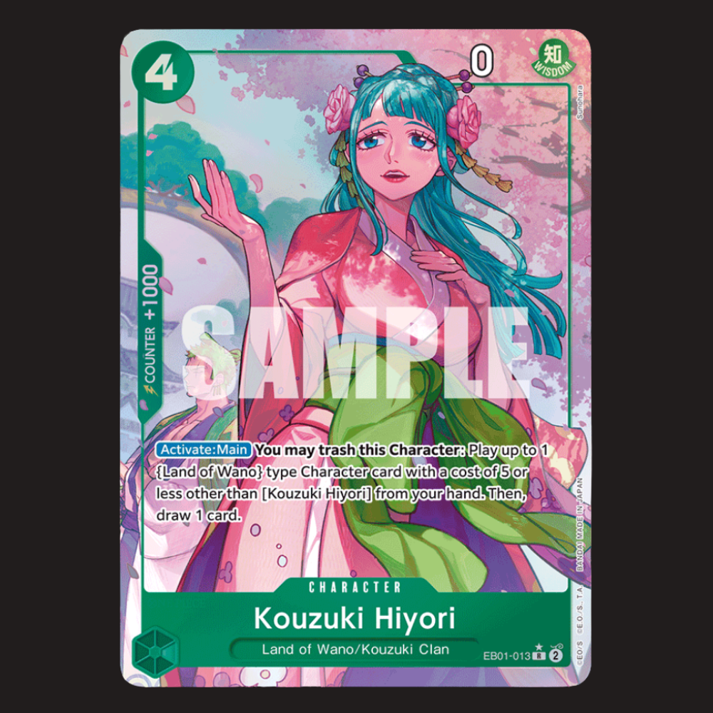 (Pre-owned) English Kouzuki Hiyori Alt Art EB01-013 - Memorial Collection - Near Mint