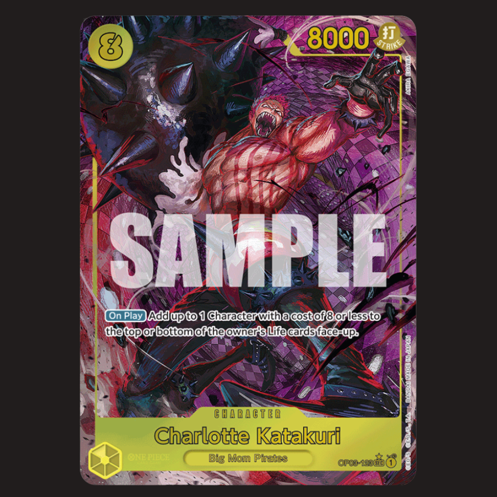 (Pre-owned) English Charlotte Katakuri Alt Art OP03-123 (PRB01) - The Best Vol 1 - Near Mint