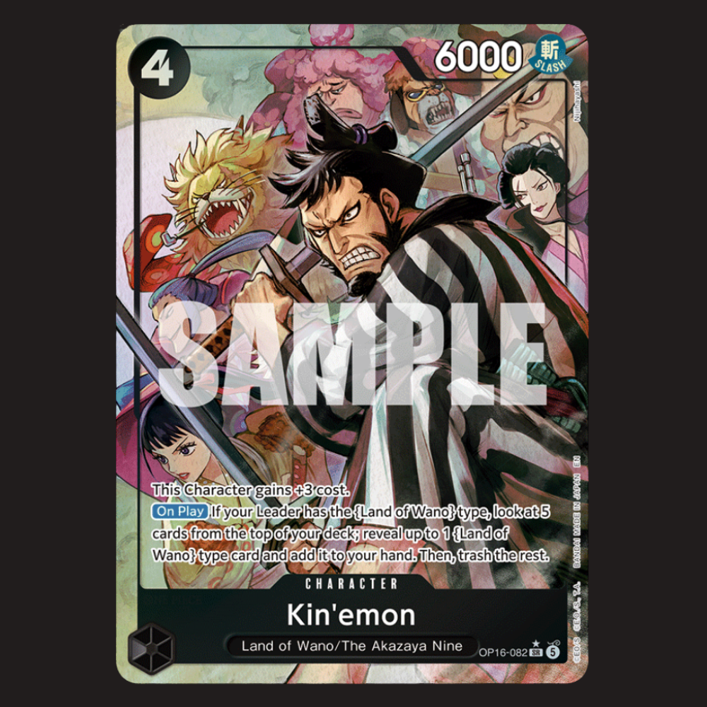 (Pre-owned) English Kin'emon Alt Art OP16-082 - The Time of Battle - Near Mint