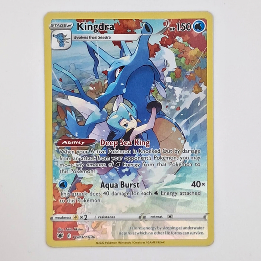 (Pre-owned) English Kingdra IR Trainer Gallery TG03/TG30 - Astral Radiance - Near Mint
