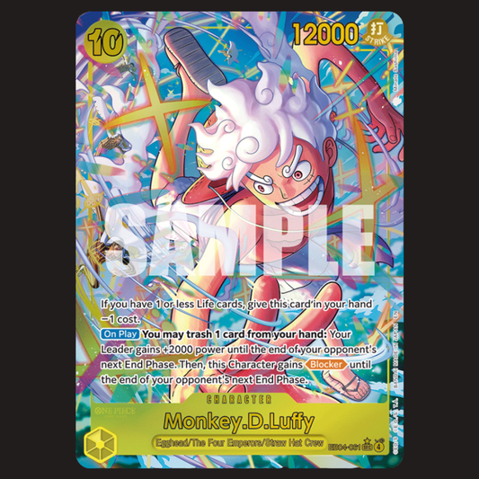 (Pre-owned) English Monkey.D.Luffy Alt Art EB04-061 - Adventure on Kami's Island - Near Mint