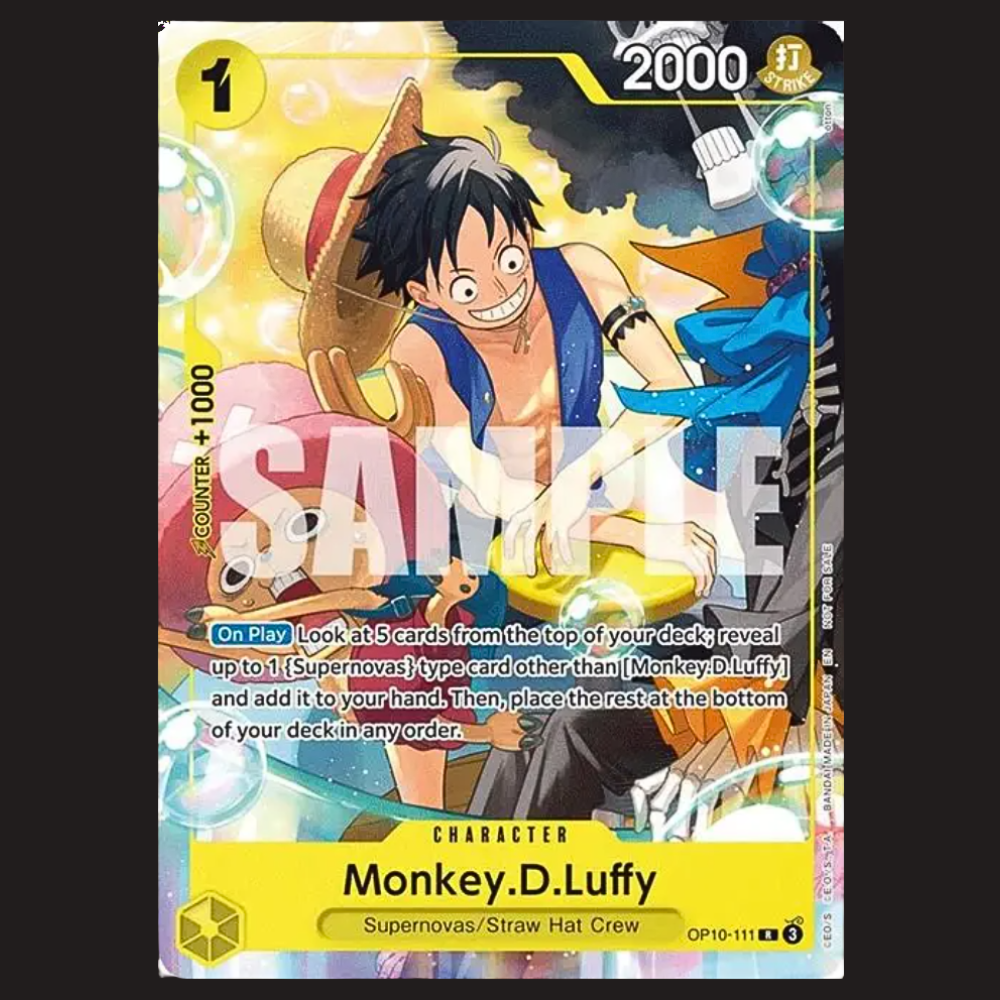 (Pre-owned) English Monkey.D.Luffy Promo OP10-111 - Welcome Pack 2026 Volume 1 - Near Mint