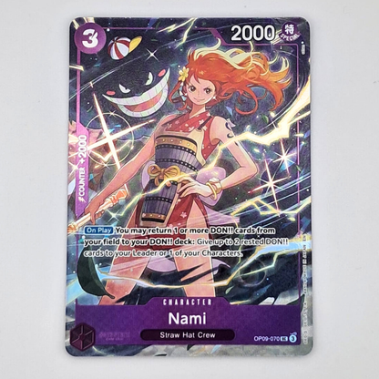 (Pre-owned) English Nami Alt Art OP09-070 - Best Selection Collection Vol 4 - Near Mint
