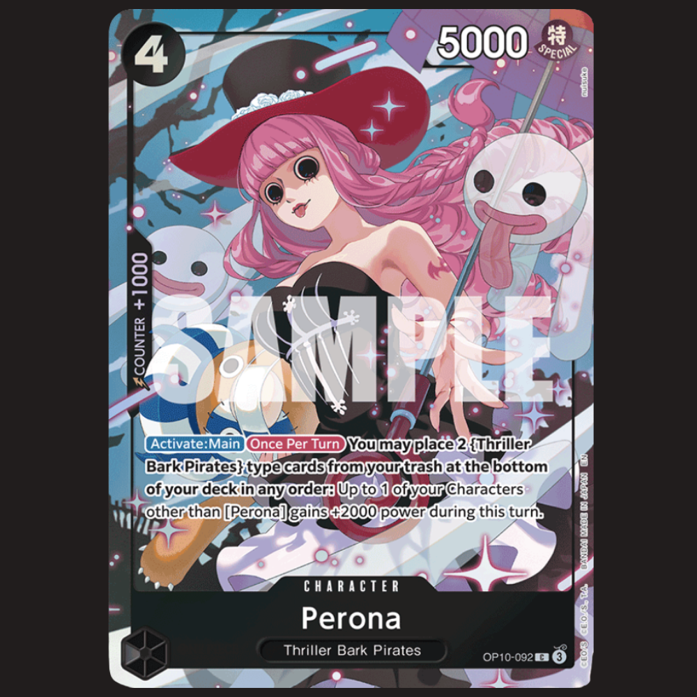 (Pre-owned) English Perona Alt Art OP10-092 - Royal Blood - Near Mint