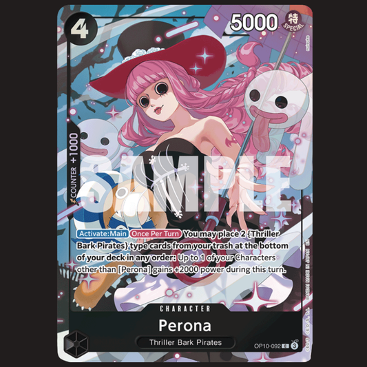 (Pre-owned) English Perona Alt Art OP10-092 - Royal Blood - Near Mint
