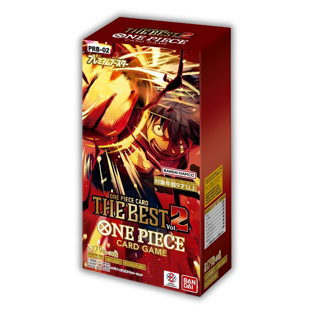 One Piece [PRB02] The Best Vol2 Japanese Booster Box – CODDYS