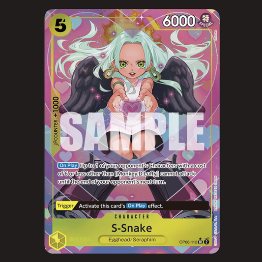 (Pre-owned) English S-Snake Alt Art OP08-112 - Two Legends - Near Mint