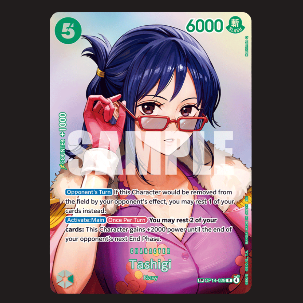 (Pre-owned) English Tashigi SP OP14-029 (OP16) - The Time of Battle - Near Mint